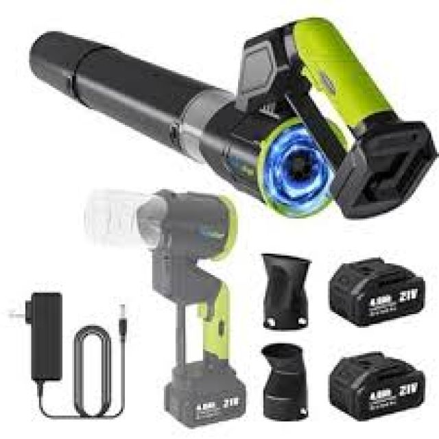 Leaf Blower Cordless 180-Degree Rotatable