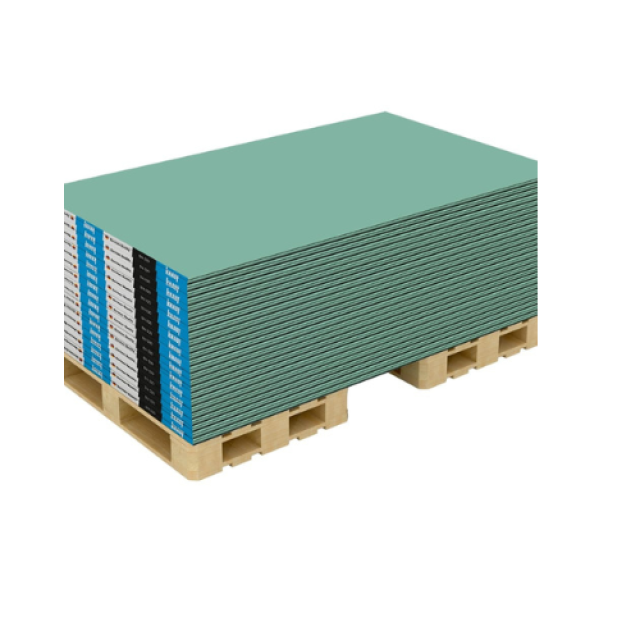MOISTURE RESISTANT GYPSUM BOARD (DENSITY: 665KG/M3)