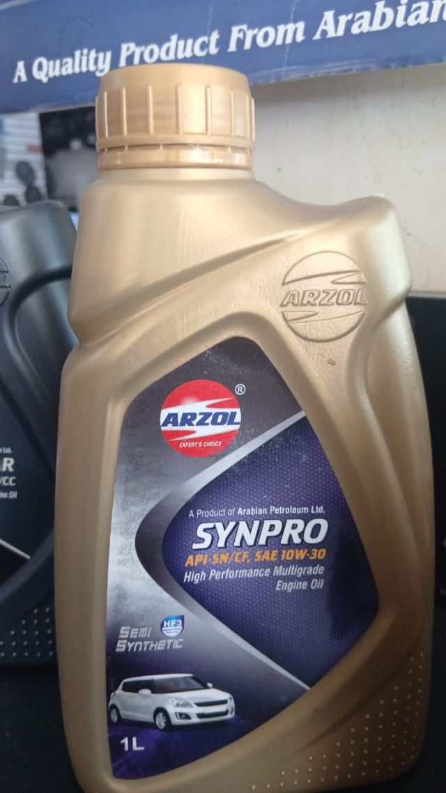 Arzol Oil 10W30 SYNPRO 1L