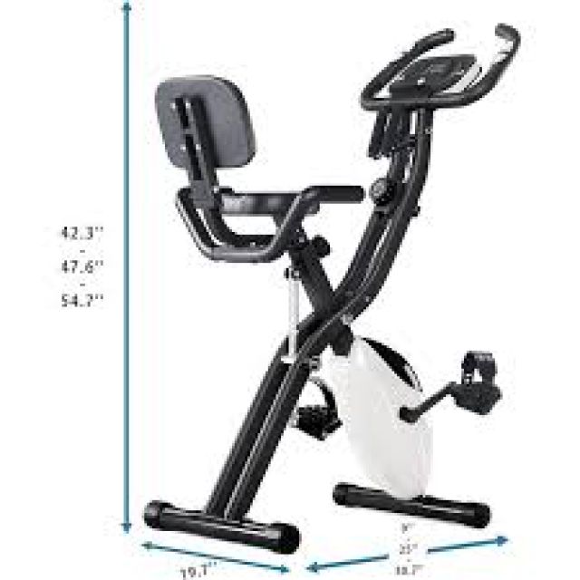 Folding Recumbent Exercise Bike