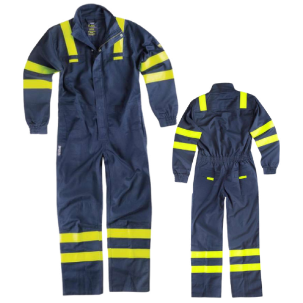 Flame Resistant Reflective Coverall (Size L) C5094